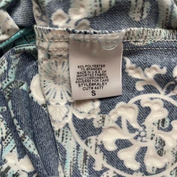 Talk of the Walk NWOT Mini Floral Open Shoulder Stretch Dress Sz S - Picture 8 of 10